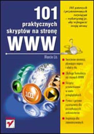 Okładka: 101 praktycznych skryptów na stronę WWW