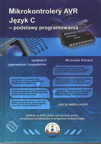 Okładka: Mikrokontrolery AVR - język C