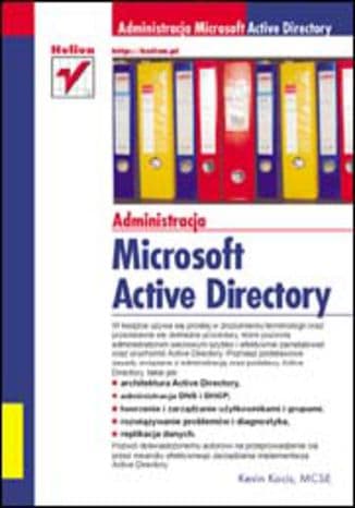 Okładka: Microsoft active directory administracja