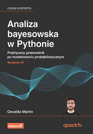 Okładka: Analiza bayesowska w Pythonie