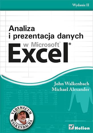 Okładka: Analiza i prezentacja danych w Microsoft Excel