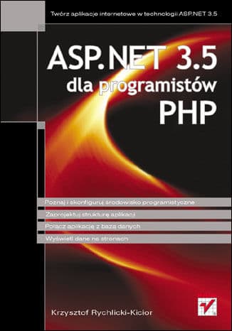 Okładka: ASP. NET 3.5 dla programistów PHP