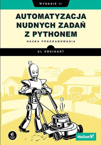Okładka: Automatyzacja nudnych zadań z Pythonem