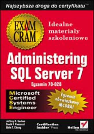 Okładka: Administering SQL Server 7