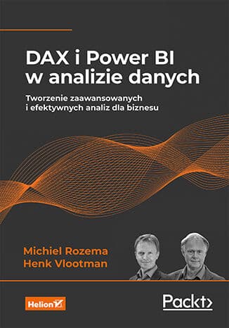 Okładka: DAX i Power BI w analizie danych