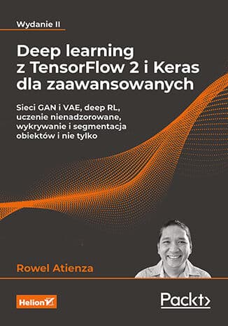 Okładka: Deep learning z TensorFlow 2 i Keras dla zaawansowanych