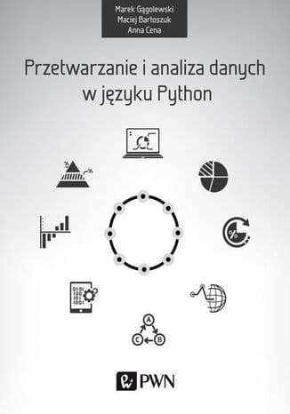 Okładka: Przetwarzanie i analiza danych w języku Python