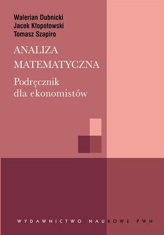 Okładka: Analiza matematyczna