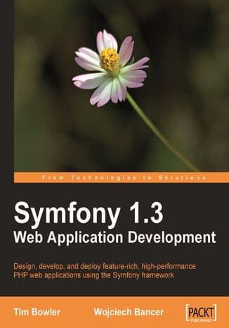 Okładka: Symfony 1.3 web application development
