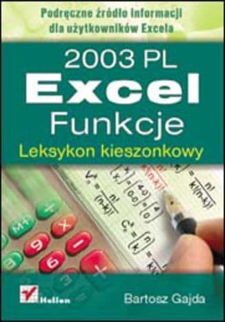 Okładka: Excel 2003 PL - funkcje