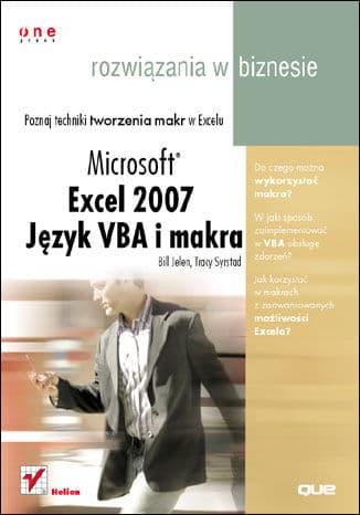 Okładka: Microsoft Excel 2007