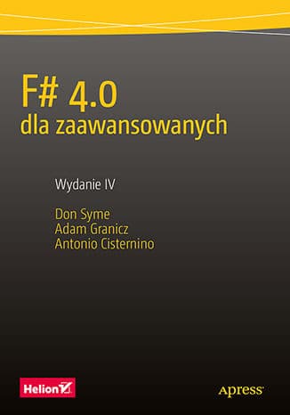 Okładka: F# 4.0 dla zaawansowanych