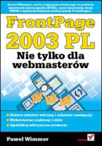 Okładka: FrontPage 2003 PL