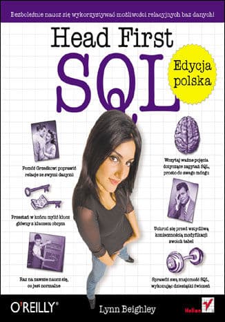 Okładka: Head first SQL