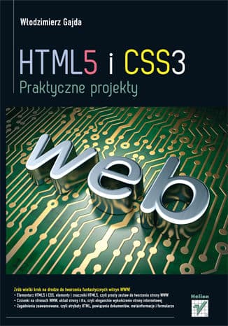 Okładka: HTML 5 i CSS3
