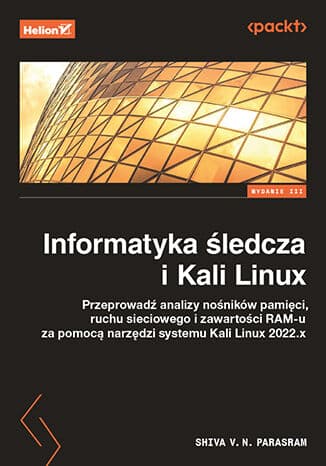 Okładka: Informatyka śledcza i Kali Linux