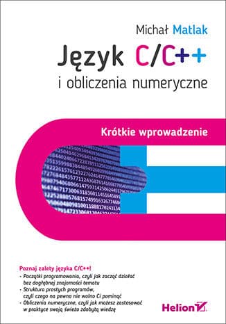 Okładka: Język C/C++ i obliczenia numeryczne
