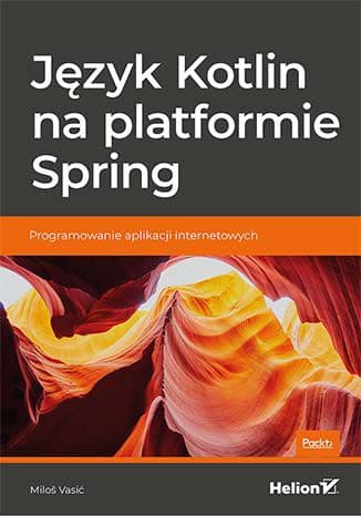 Okładka: Język Kotlin na platformie Spring