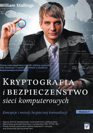 Okładka: Kryptografia i bezpieczeństwo sieci komputerowych