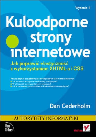 Okładka: Kuloodporne strony internetowe