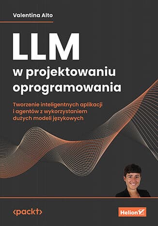 Okładka: LLM w projektowaniu oprogramowania