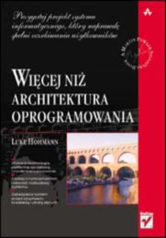 Okładka: Więcej niż architektura oprogramowania