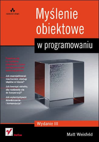 Okładka: Myślenie obiektowe w programowaniu