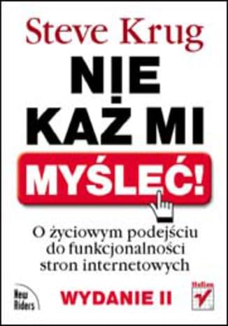 Okładka: Nie każ mi myśleć!