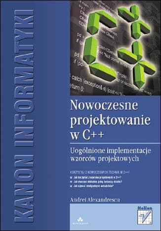 Okładka: Nowoczesne projektowanie w C++