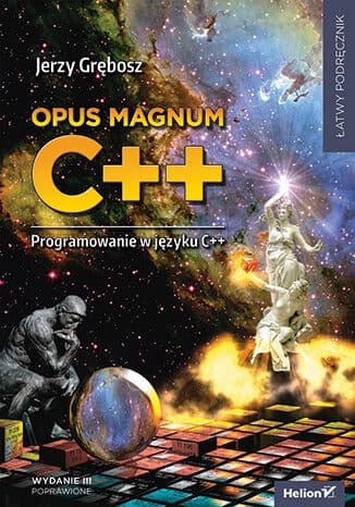 Okładka: Opus magnum C++. Programowanie w języku C++