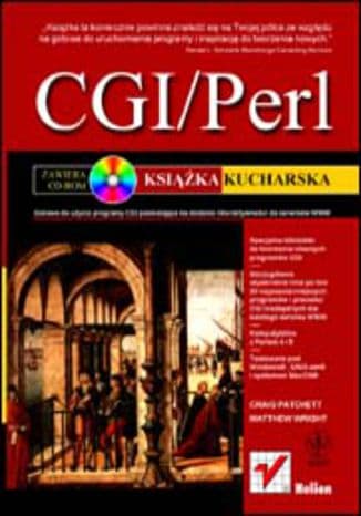 Okładka: CGI/Perl - książka kucharska