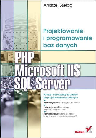 Okładka: PHP, Microsoft IIS, SQL Server