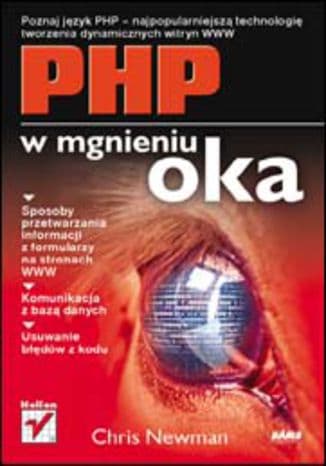 Okładka: PHP w mgnieniu oka