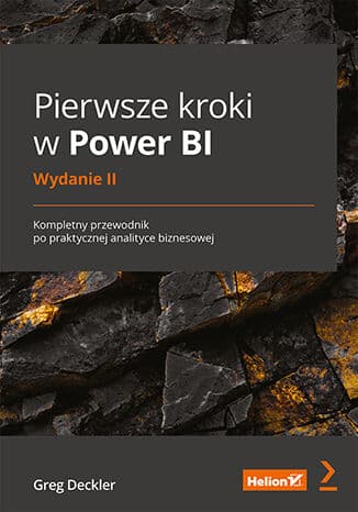 Okładka: Pierwsze kroki w Power BI