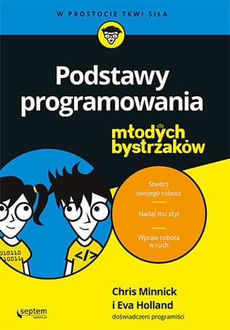 Okładka: Podstawy programowania dla młodych bystrzaków
