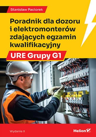 Okładka: Poradnik dla dozoru i elektromonterów zdających egzamin kwalifikacyjny URE grupy G1