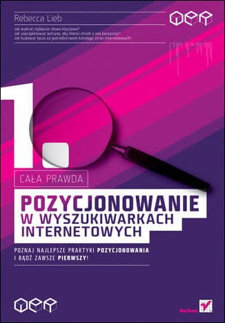 Okładka: Pozycjonowanie w wyszukiwarkach internetowych