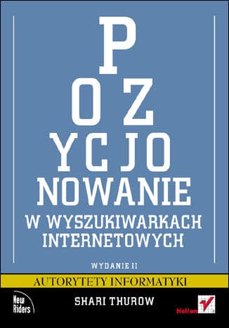 Okładka: Pozycjonowanie w wyszukiwarkach internetowych