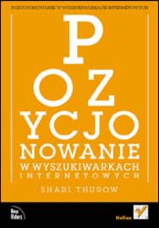 Okładka: Pozycjonowanie w wyszukiwarkach internetowych