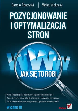 Okładka: Pozycjonowanie i optymalizacja stron WWW