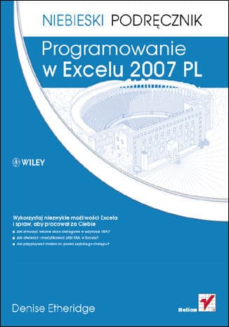 Okładka: Programowanie w Excelu 2007 PL
