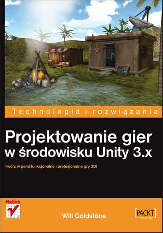 Okładka: Projektowanie gier w środowisku Unity 3.x