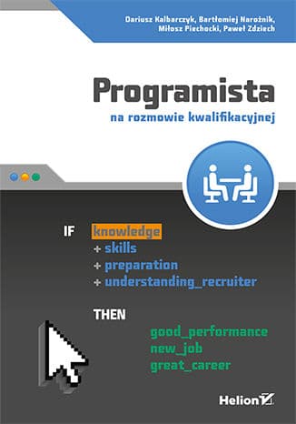 Okładka: Programista na rozmowie kwalifikacyjnej