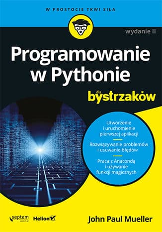 Okładka: Programowanie w Pythonie dla bystrzaków