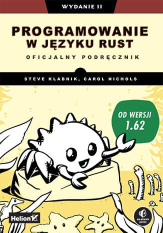 Okładka: Programowanie w języku Rust