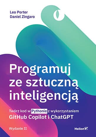 Okładka: Programuj ze sztuczną inteligencją