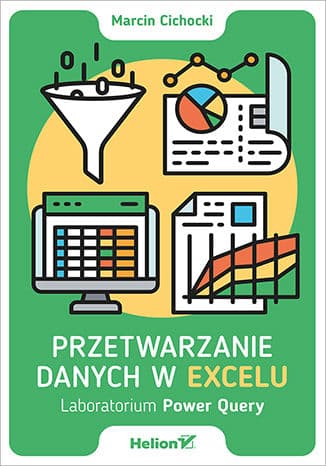 Okładka: Przetwarzanie danych w Excelu