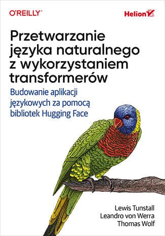 Okładka: Przetwarzanie języka naturalnego z wykorzystaniem transformerów