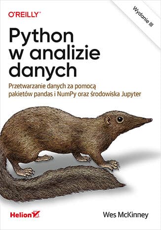 Okładka: Python w analizie danych
