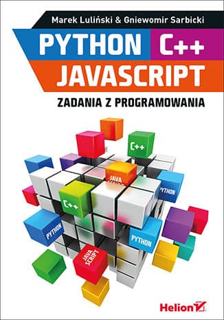 Okładka: Python, C++, JavaScript